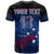 Custom Toa Samoa Rugby T Shirt Uso Aso Uma Go Champions Blue LT13 - Wonder Print Shop