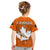 Canada Maple Leaf T Shirt KID Orange Haida Wolf LT13 - Wonder Print Shop