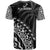 Fiji Rugby T Shirt Fijian Cibi Dance Tapa Pattern Black - Wonder Print Shop