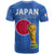 Japan Football T Shirt Samurai Blue Champions 2022 World Cup LT13 - Wonder Print Shop