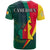 Cameroon T Shirt Map Cameroun Style Flag LT13 - Wonder Print Shop