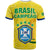 Brazil Football T Shirt World Cup Champions Soccer 2022 Selecao Brasil Campeao LT13 - Wonder Print Shop