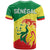 Senegal FootbT Shirt Lions of Teranga Soccer World Cup 2022 Style Flag LT13 - Wonder Print Shop