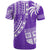 Fiji Rugby Sevens T Shirt Fijian 7s Tapa Polynesian Purple LT13 - Wonder Print Shop