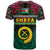 Shefa Province T Shirt Vanuatu Pig Tusk Polynesian Flag Style - Wonder Print Shop