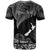 Custom New Zealand Silver Fern T Shirt Aotearoa Map Maori - Wonder Print Shop
