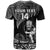 Custom New Zealand Silver Fern Rugby T Shirt All Black Koru Maori - Wonder Print Shop