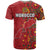 Morocco Western Sahara T Shirt Map Red Moroccan Is Always In My Heart - Wonder Print Shop