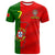 Custom Portugal T Shirt Football 2022 Style Flag Portuguese Champions LT13 - Wonder Print Shop