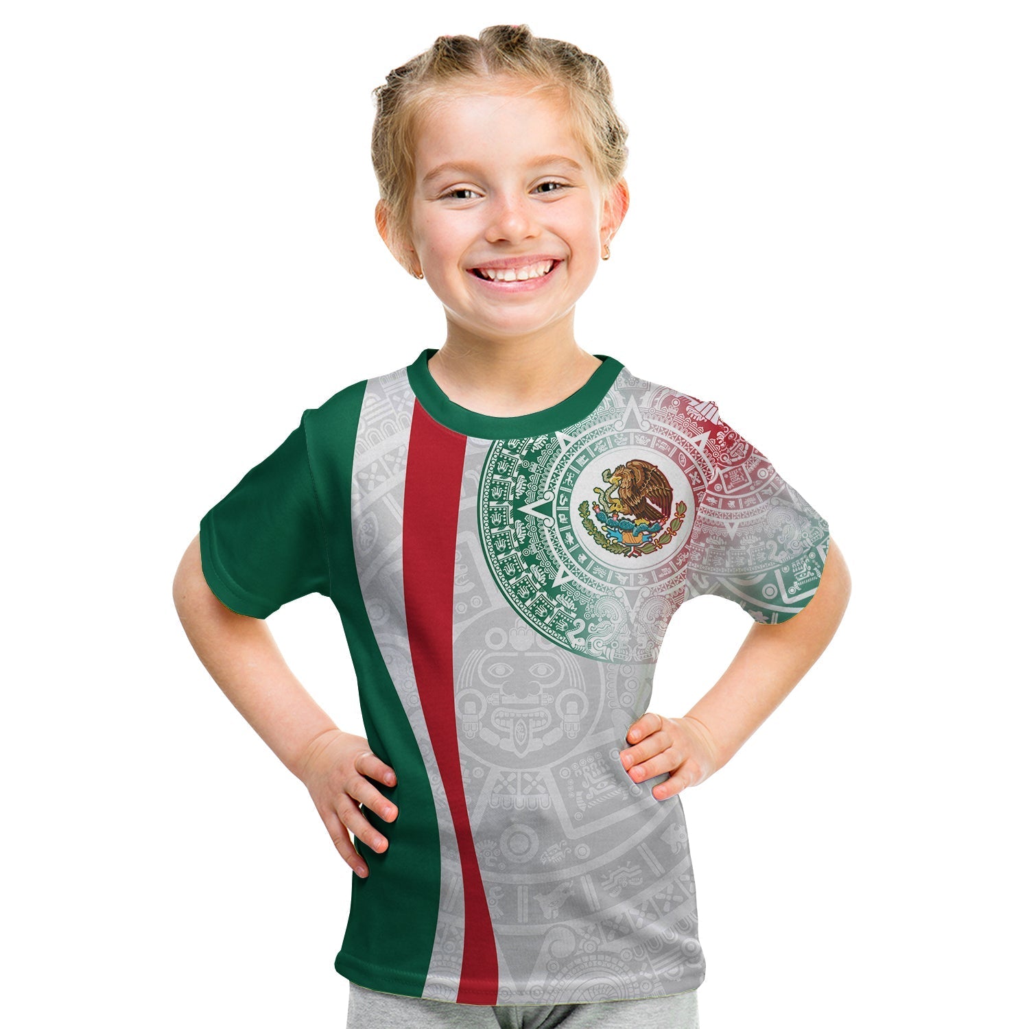 custom-personalised-mexico-t-shirt-kid-mexican-eagles-aztec-pattern-lt13