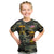 (Custom Text and Chapter) Buffalo Soldiers T Shirt KID Camouflage American Heroes BSMC LT13 - Wonder Print Shop