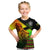 (Custom Personalised) Jamaica Lion T Shirt KID Jamaican Pattern Version Reggae Colors LT13 - Wonder Print Shop