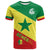 Senegal FootbT Shirt Lions of Teranga Soccer World Cup 2022 Style Flag LT13 - Wonder Print Shop