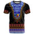 Custom Cameroon T Shirt Atoghu Pattern Black Style - Wonder Print Shop