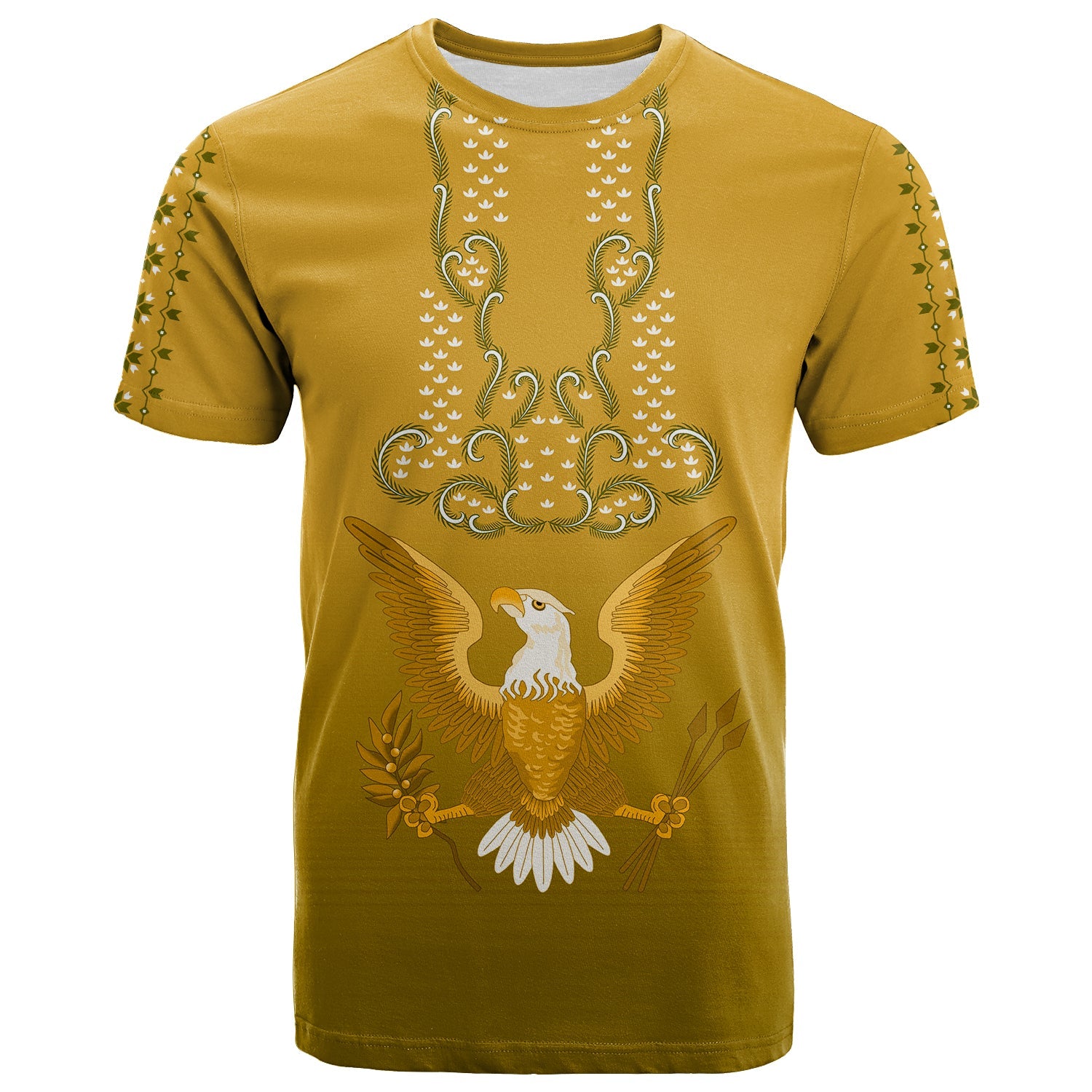 Custom Philippines T Shirt Sun Filipino Gold Barong LT13 - Wonder Print Shop