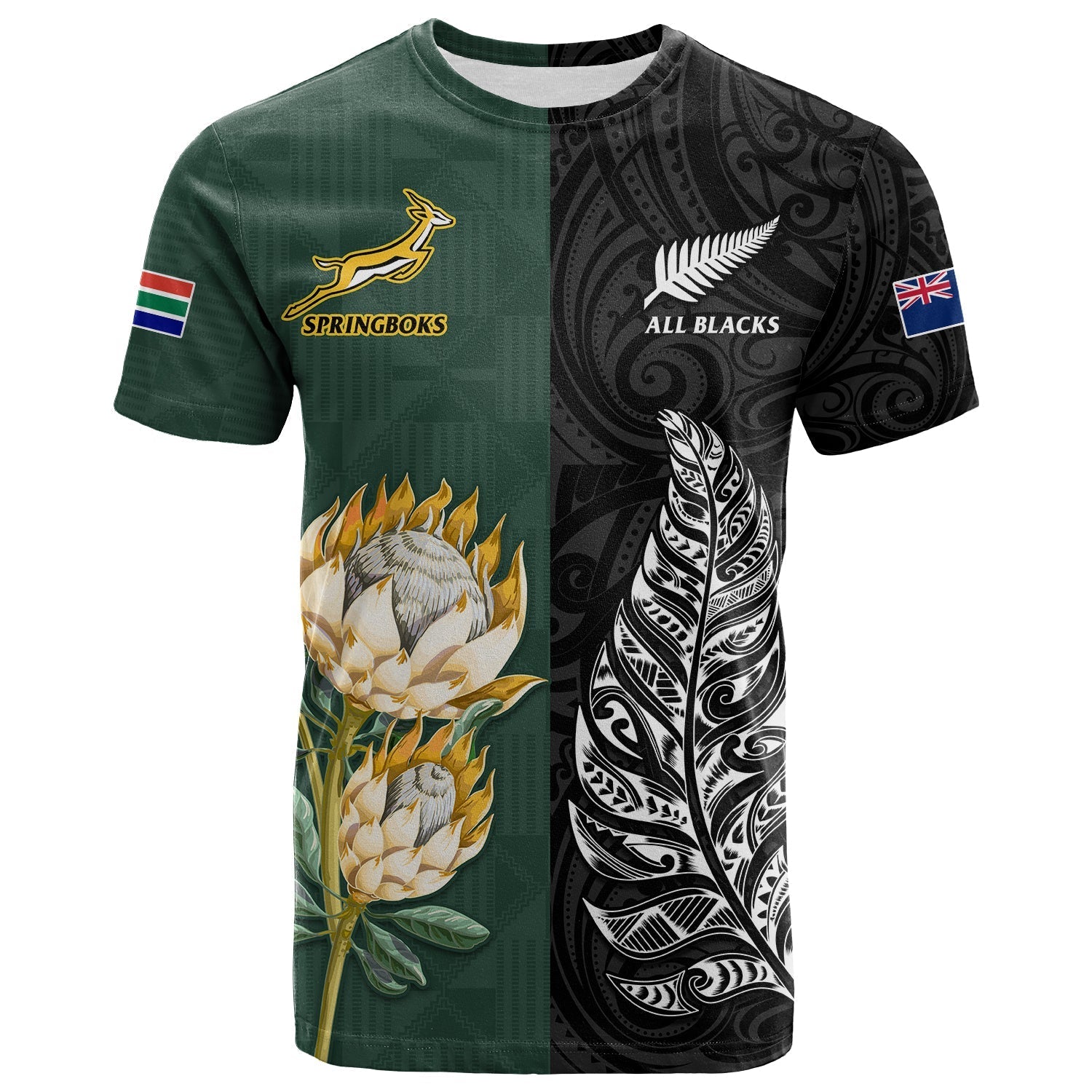 south-africa-protea-and-new-zealand-fern-t-shirt-rugby-go-springboks-vs-all-black