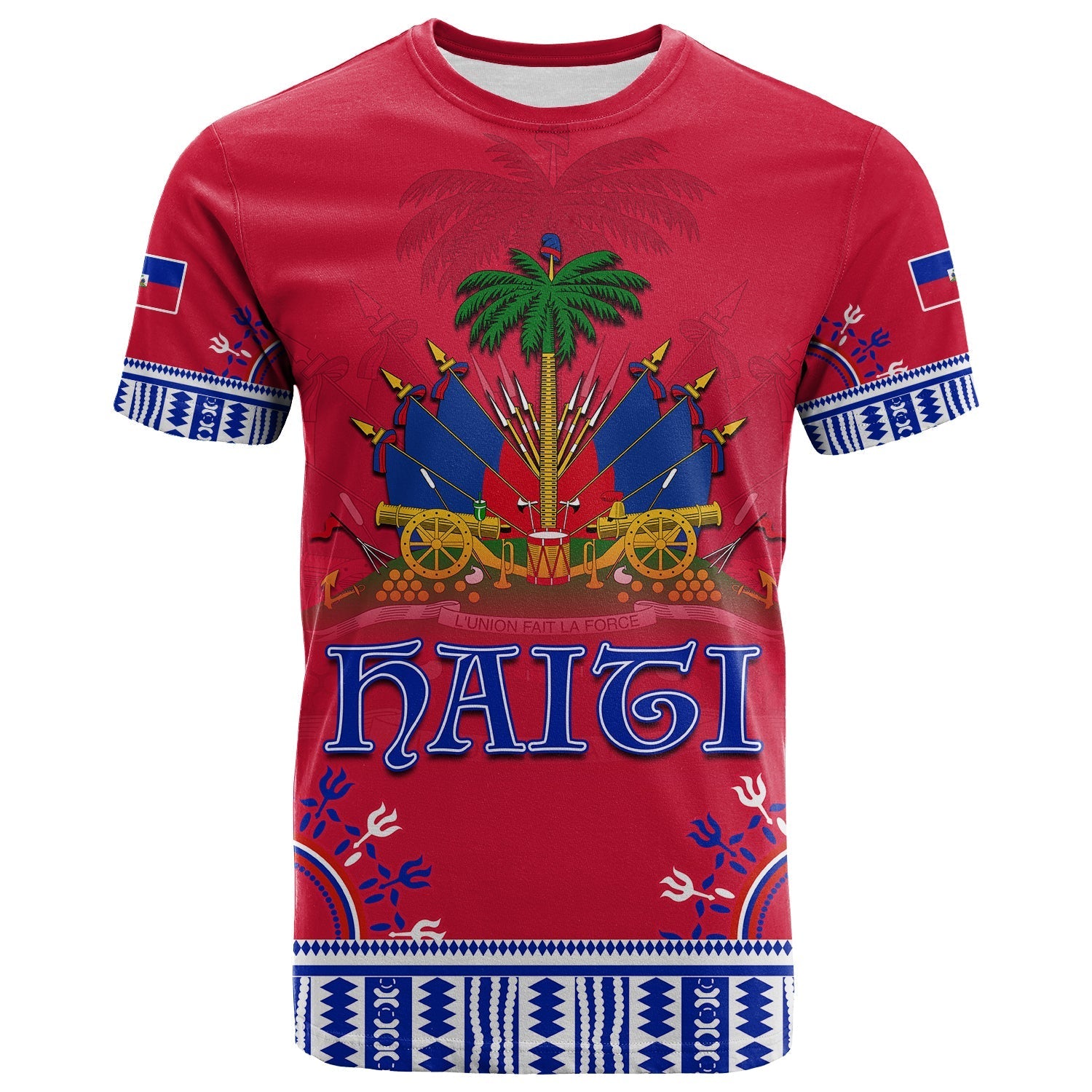 Haiti T Shirt Dashiki Style Gorgeous LT13 - Wonder Print Shop