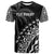 Fiji Rugby T Shirt Fijian Cibi Dance Tapa Pattern Black - Wonder Print Shop