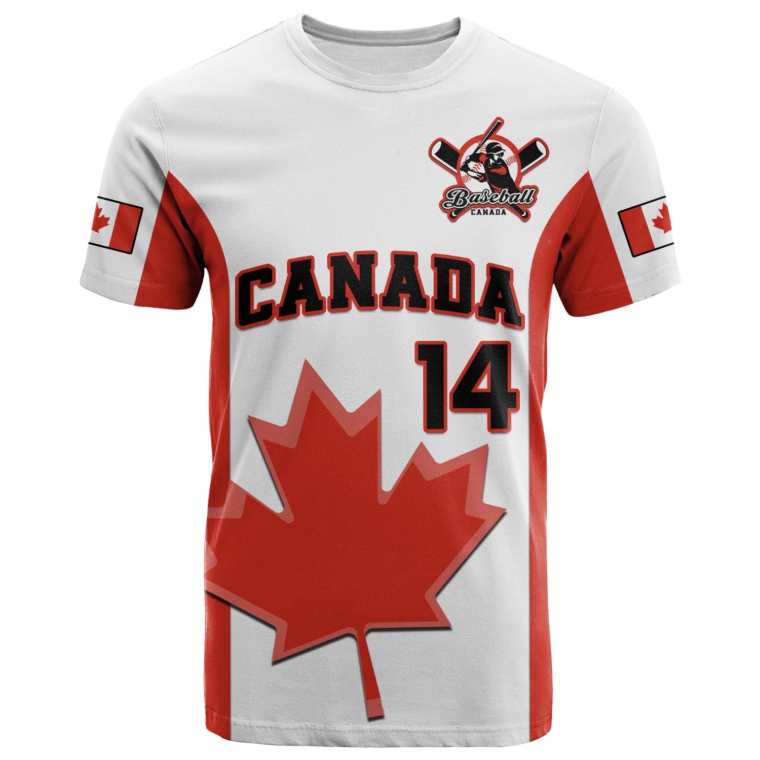 custom-text-and-number-canada-baseball-2023-t-shirt-canadian-maple-leaf-sporty