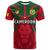 Cameroon Football T Shirt Les Lions Indomptables Red World Cup 2022 - Wonder Print Shop