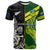 Custom Australia Kangaroos And All Black Rugby T Shirt Aboriginal Mix NZ Maori Fern - Wonder Print Shop