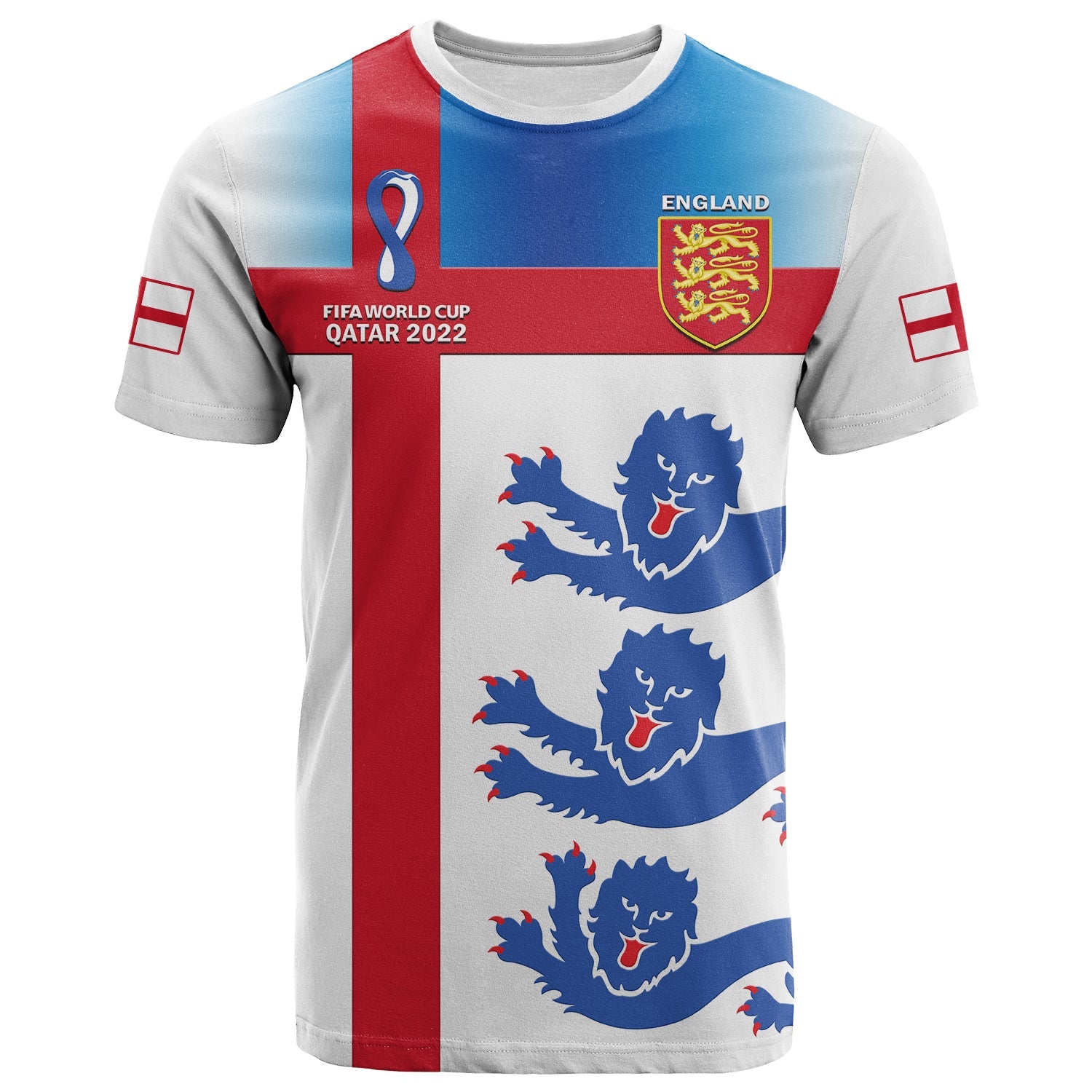 england-football-t-shirt-three-lions-champions-world-cup-2022