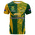 Australia Rugby and South Africa Rugby T Shirt Wallabies Mix Springboks Sporty - Wonder Print Shop