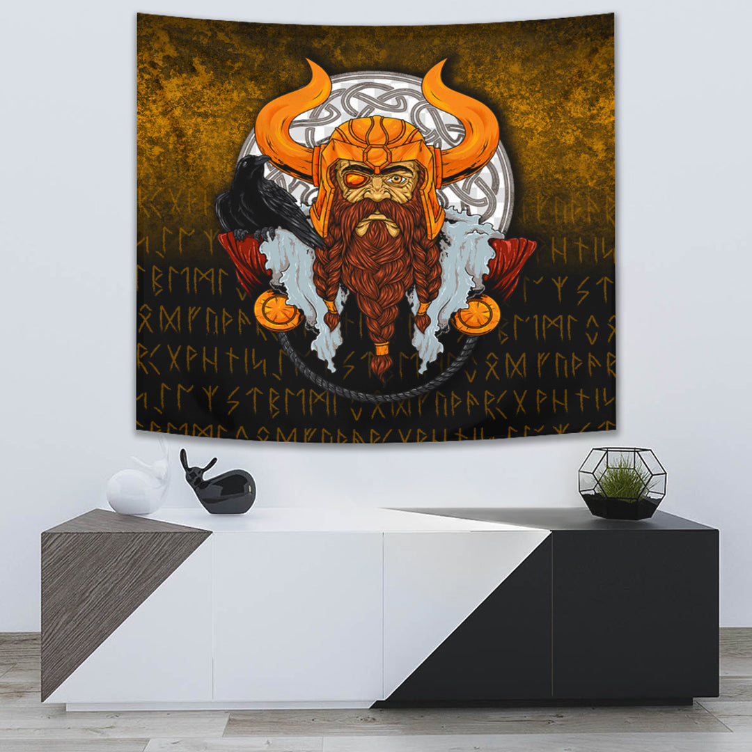 viking-tapestry-viking-god-odin-raven-tapestry