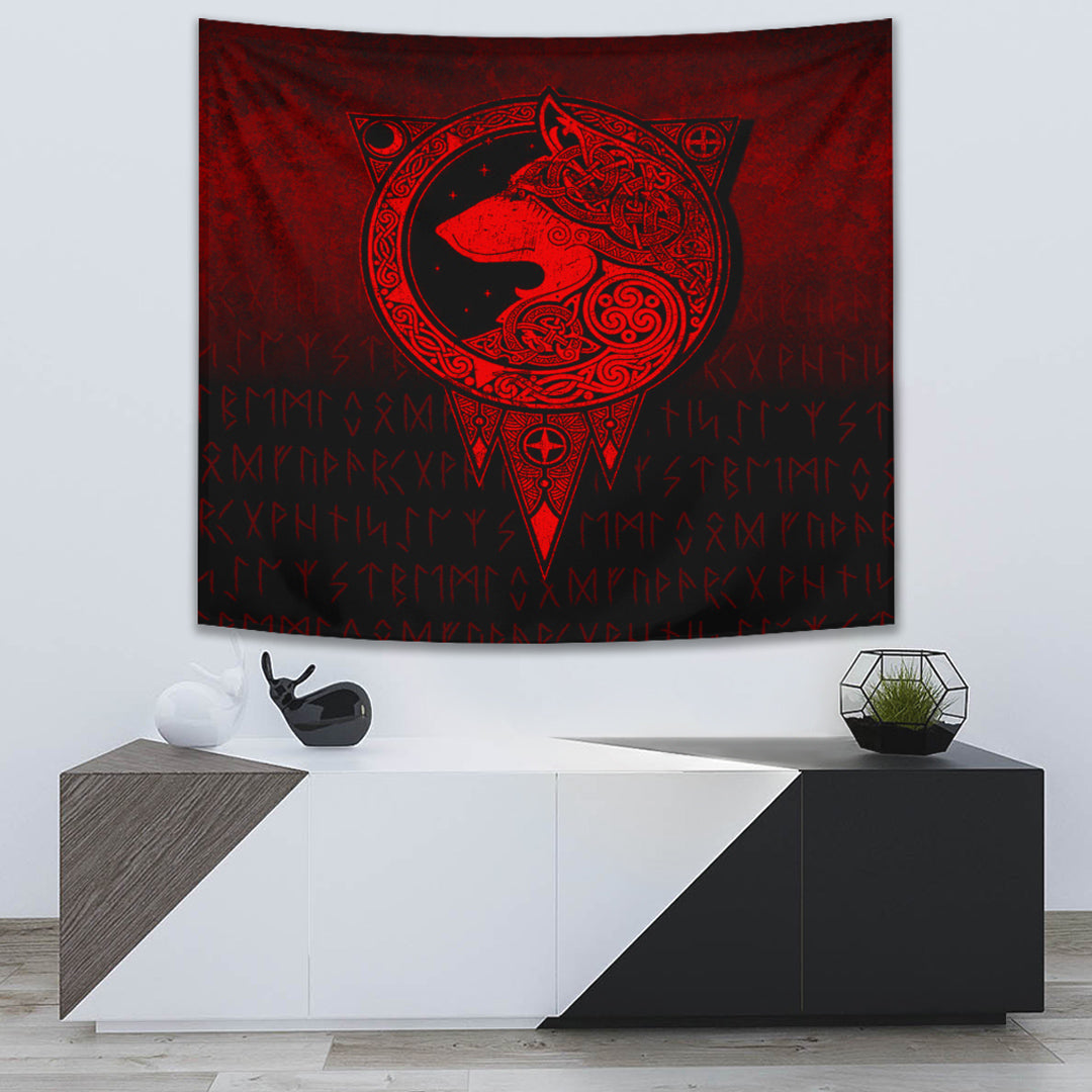 viking-tapestry-viking-norse-wolf-red-version-tapestry