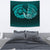 viking-tapestry-ragnarok-huginn-muninn-cyan-version-tapestry