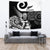 New Zealand Silver Fern Rugby Tapestry All Black Maori Koru - Wonder Print Shop