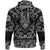 Viking Hoodie Tattoo Angry Beard Man with Bandana Paisley Style RLT12 - Wonder Print Shop