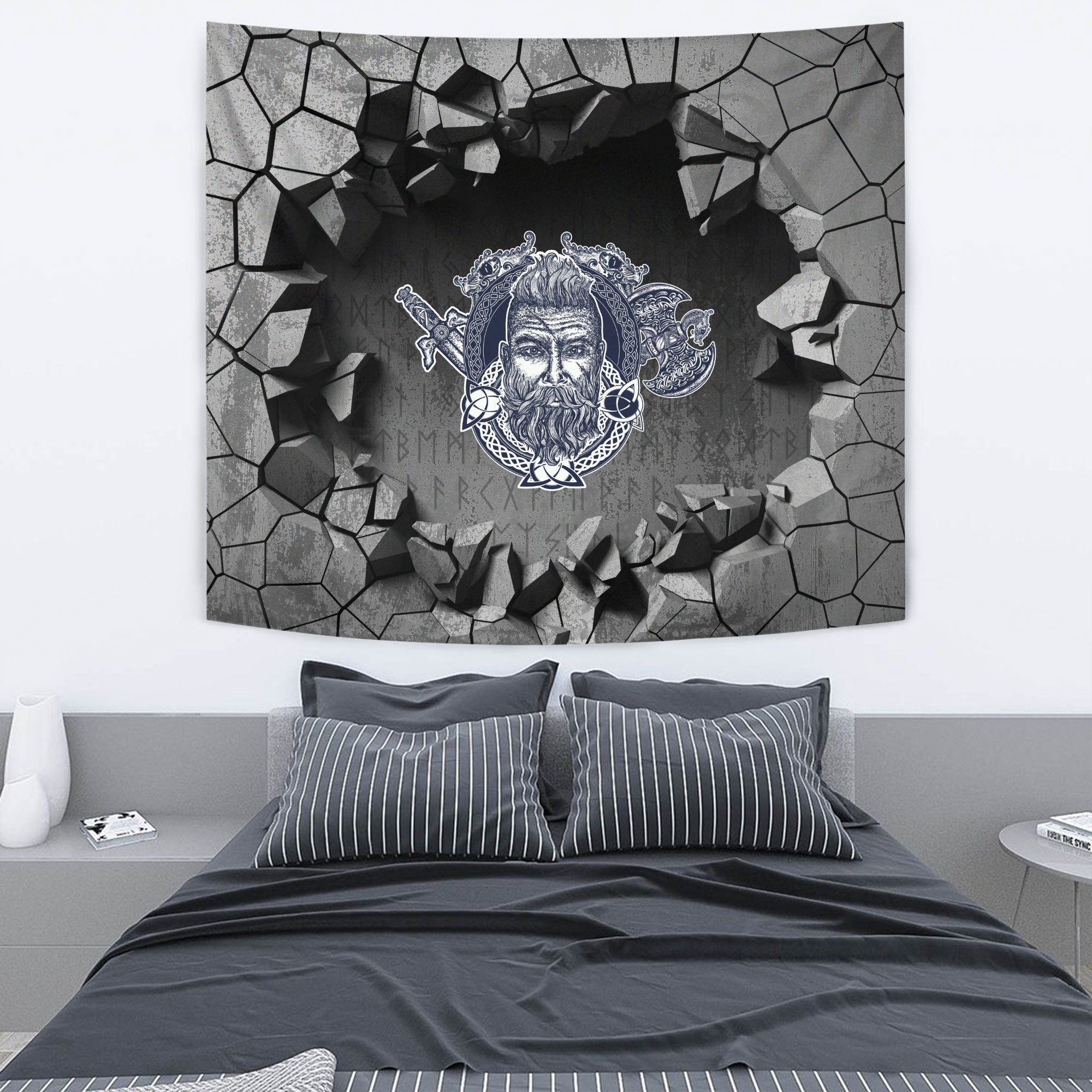 viking-tapestry-symbols-of-the-gods-and-decorative-ornaments-tapestry