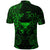 Custom Taurus Zodiac Polynesian Polo Shirt Unique Style Green LT8 - Wonder Print Shop