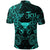 Custom Taurus Zodiac Polynesian Polo Shirt Unique Style Turquoise LT8 - Wonder Print Shop