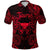 Custom Taurus Zodiac Polynesian Polo Shirt Unique Style Red LT8 - Wonder Print Shop