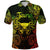 Custom Taurus Zodiac Polynesian Polo Shirt Unique Style Reggae LT8 - Wonder Print Shop