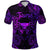 Custom Taurus Zodiac Polynesian Polo Shirt Unique Style Purple LT8 - Wonder Print Shop