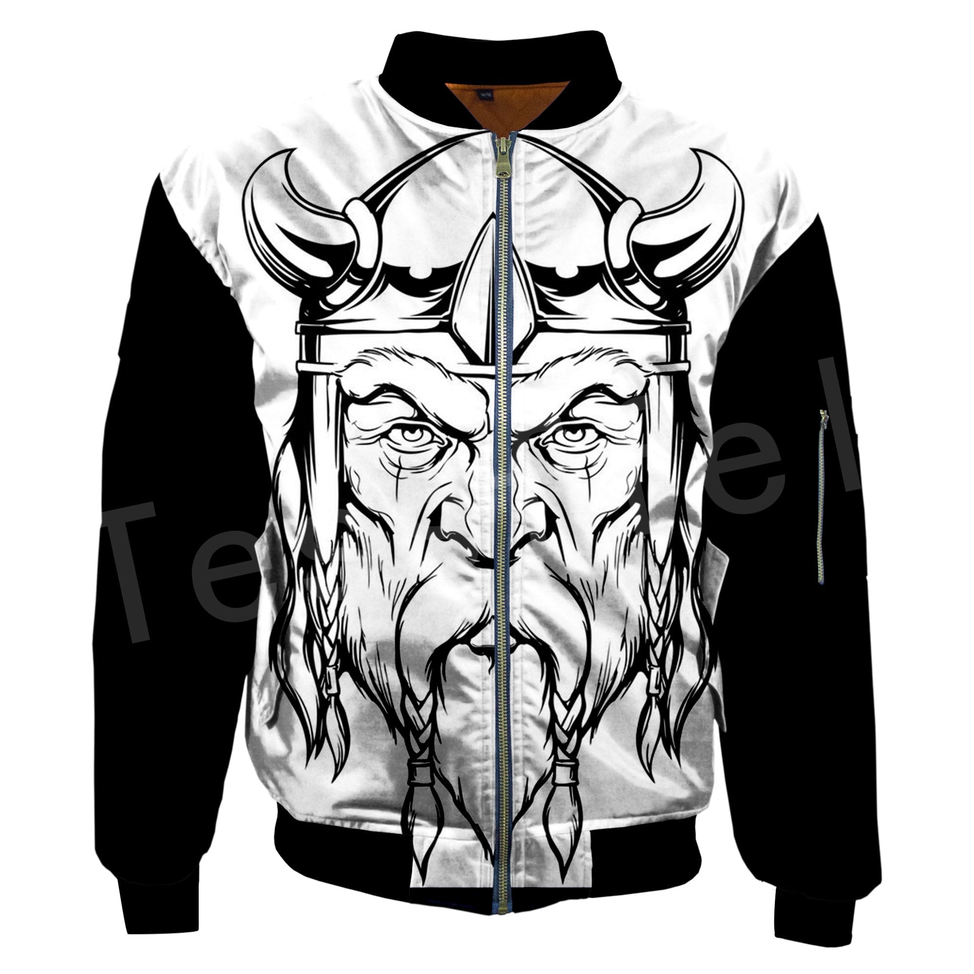 Viking Clothing Viking Odin Ver.1 Bomber Jacket RLT12 - Wonder Print Shop