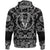 Viking Hoodie The and Dragon Biting Tail with Bandana Paisley Style RLT12 - Wonder Print Shop