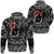 Viking Hoodie The Harsh God Odin Against The Background Of Red Sun with Bandana Paisley Style RLT12 - Wonder Print Shop