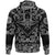 Viking Hoodie The Image Skull In An Ancient Helmet Of and Celtic Patterns with Bandana Paisley Style RLT12 - Wonder Print Shop