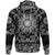 Viking Hoodie The Poleaxe and Sword with Bandana Paisley Style RLT12 - Wonder Print Shop