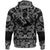 Viking Hoodie The Raven Viking with Bandana Paisley Style RLT12 - Wonder Print Shop