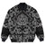 Viking Bomber Jacket The Spear Of The God Odin Gungnir Two Ravens with Bandana Paisley Style RLT12 - Wonder Print Shop