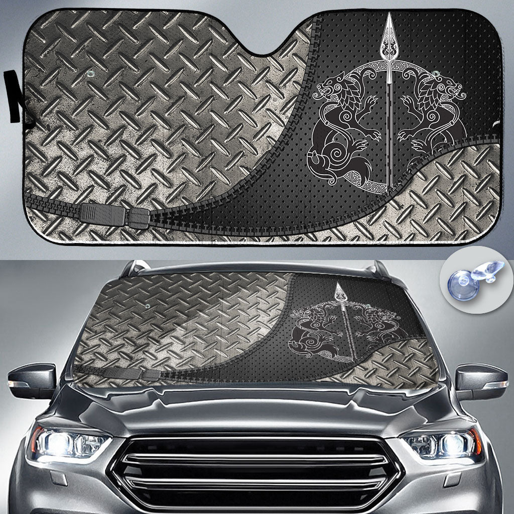 viking-auto-sun-shades-the-spear-of-the-god-odin-gungnir-two-wolves-auto-sun-shades