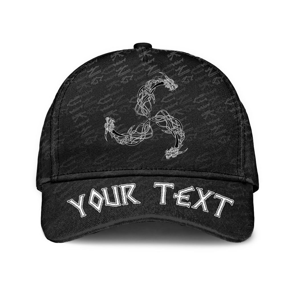 viking-classic-cap-custom-three-dragons-classic-cap