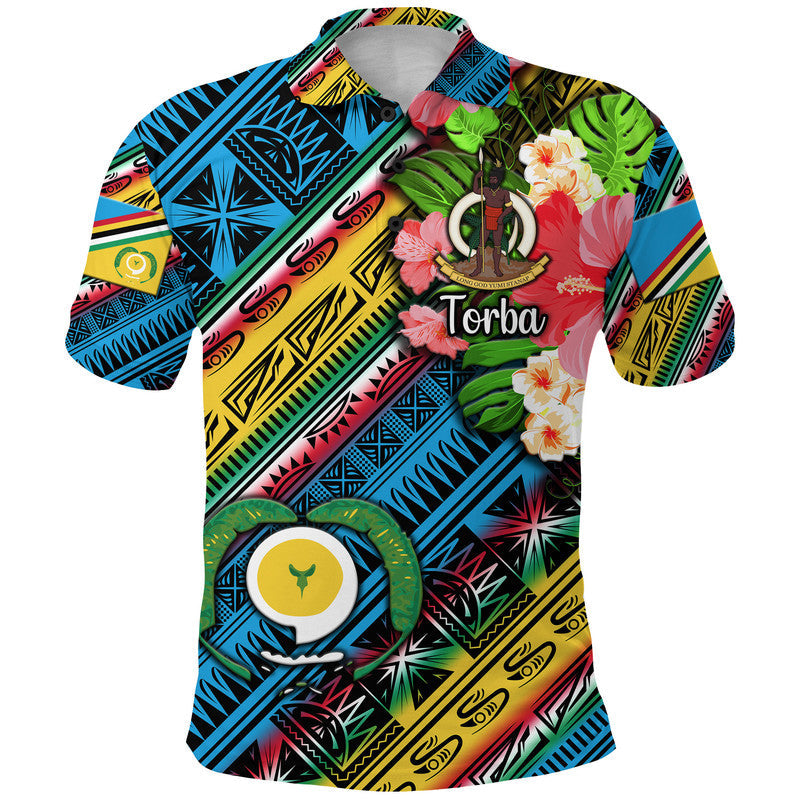 Custom Vanuatu Torba Polo Shirt Independence Be Proud LT8 - Wonder Print Shop