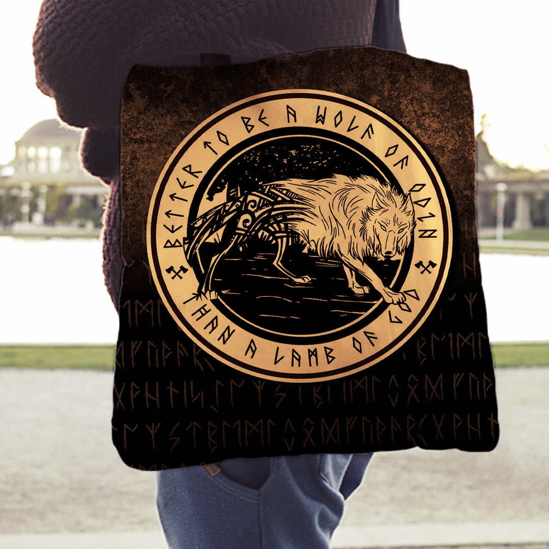 wonder-print-shop-tote-bag-wolf-of-odin-gold-version-tote-bag