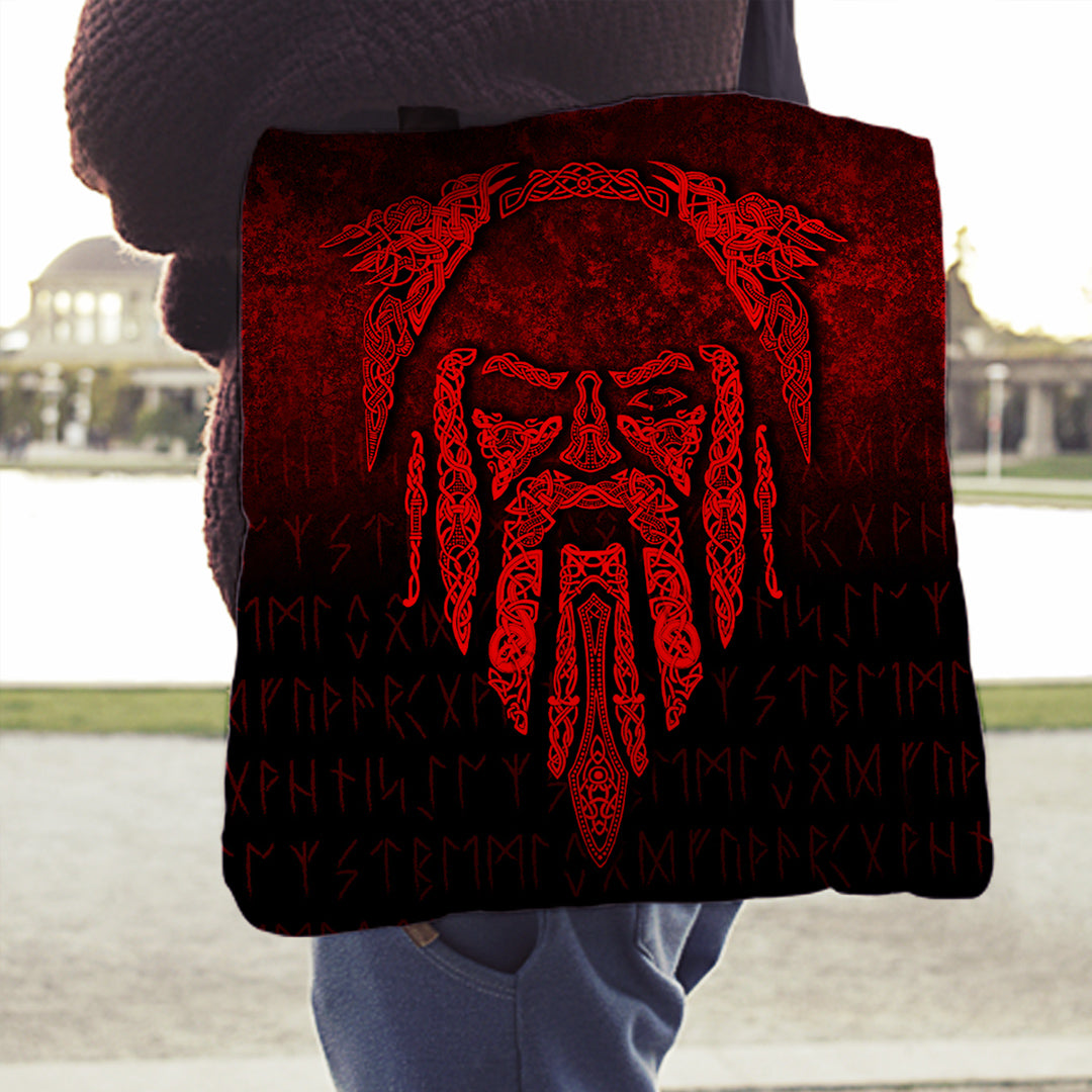 viking-tote-bag-eye-of-odin-red-version-tote-bag